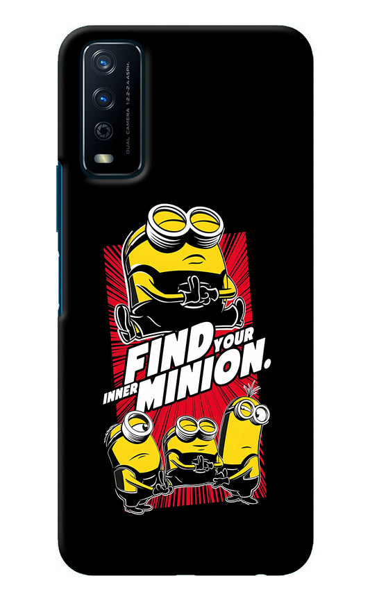 Find your inner Minion Vivo Y12s Back Cover
