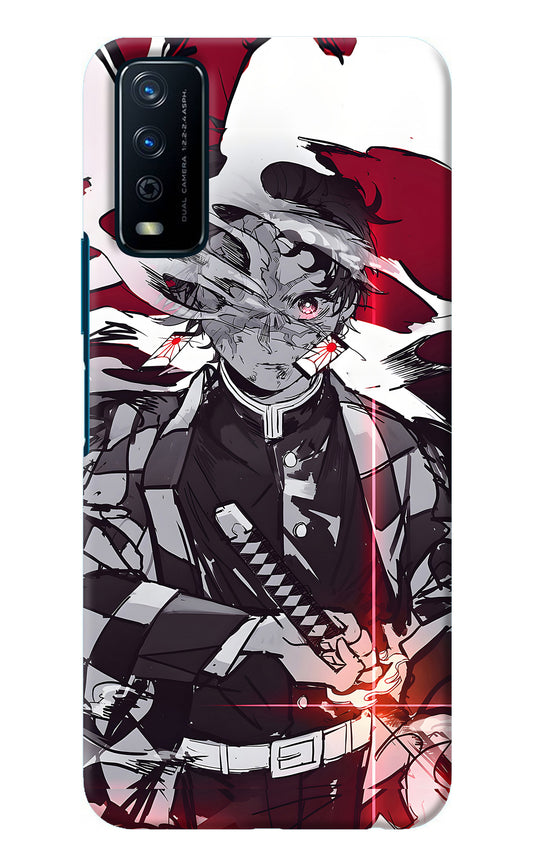 Demon Slayer Vivo Y12s Back Cover