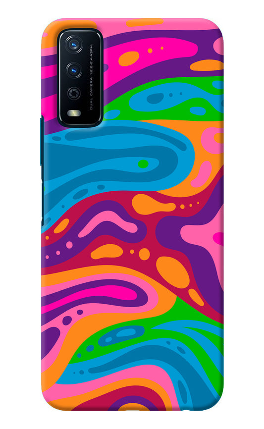 Trippy Pattern Vivo Y12s Back Cover