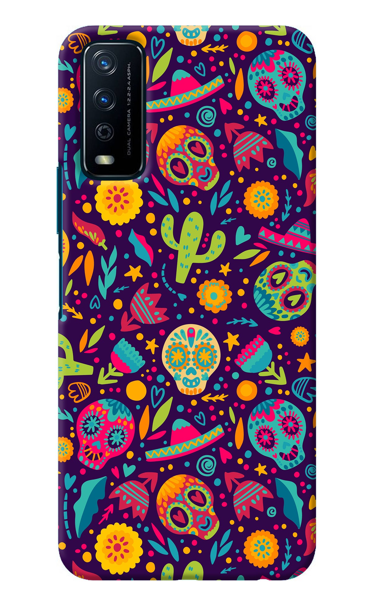 Mexican Design Vivo Y12s Back Cover