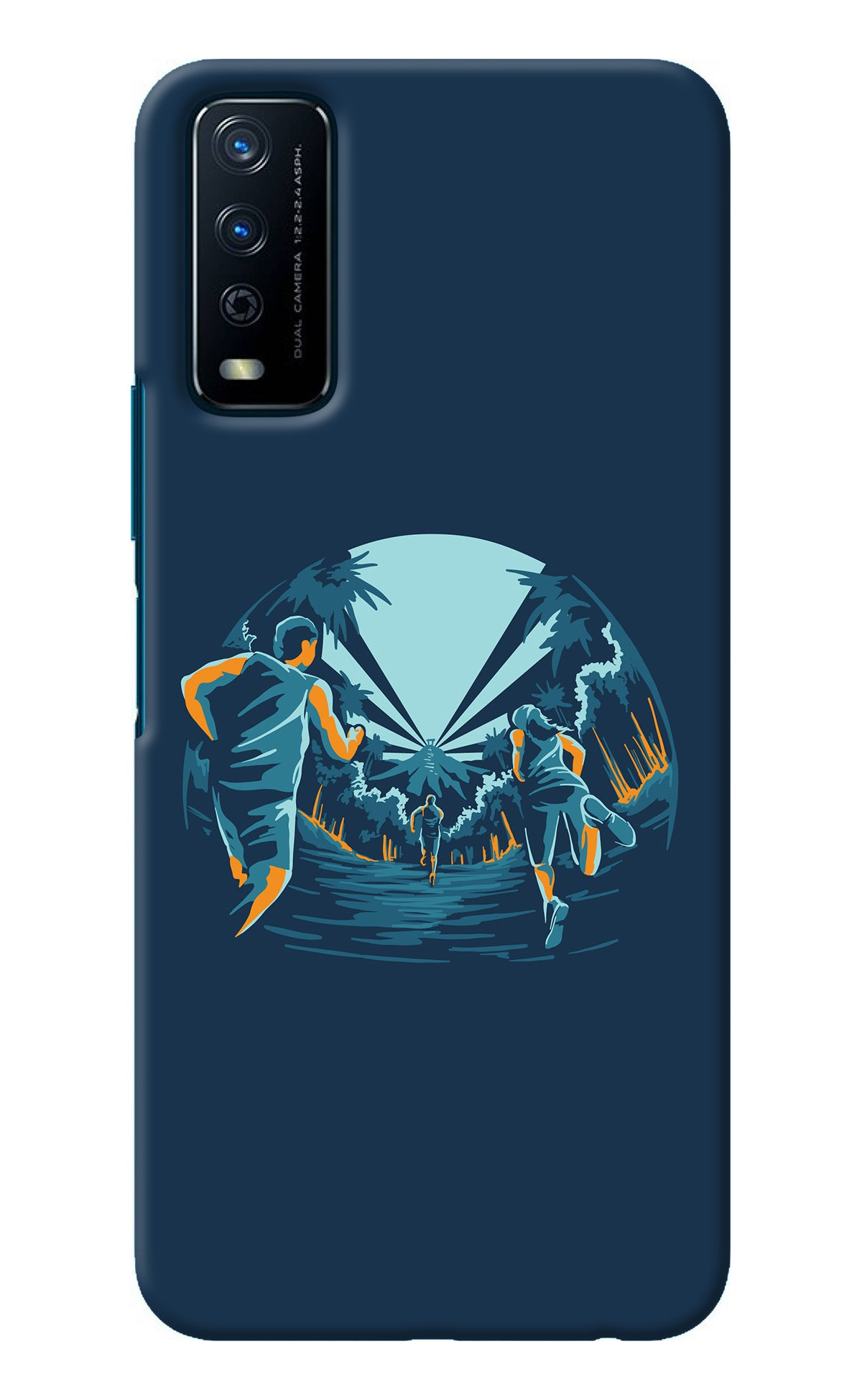 Team Run Vivo Y12s Back Cover