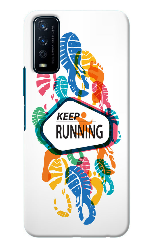 Keep Running Vivo Y12s Back Cover