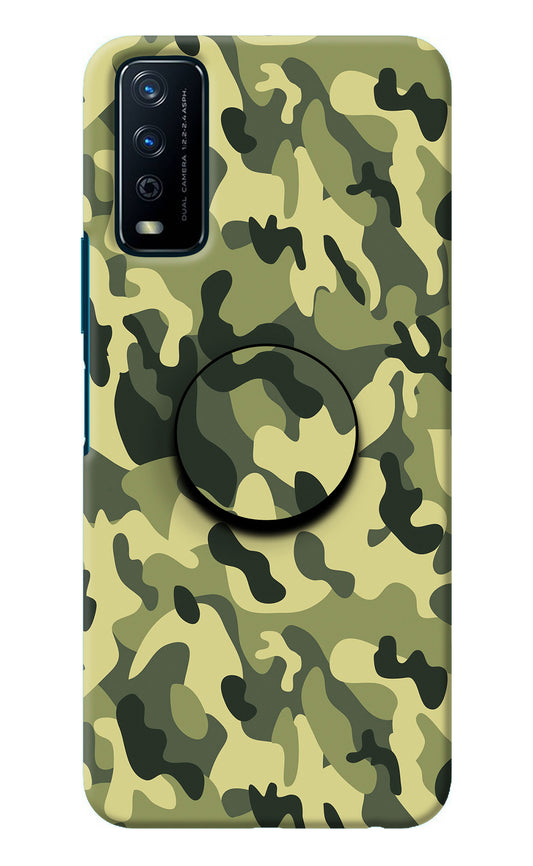 Camouflage Vivo Y12s Pop Case