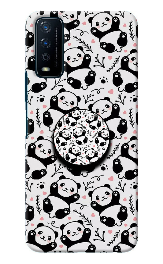Cute Panda Vivo Y12s Pop Case