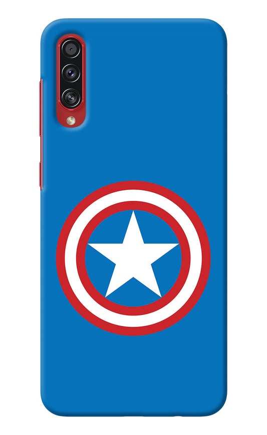Captain America Logo Samsung A70s Back Cover