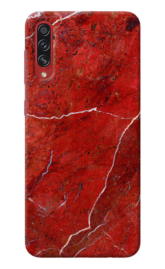 Red Marble Design Samsung A70s Back Cover