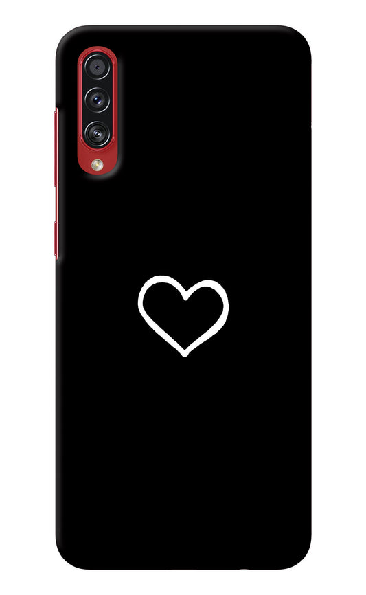 Heart Samsung A70s Back Cover
