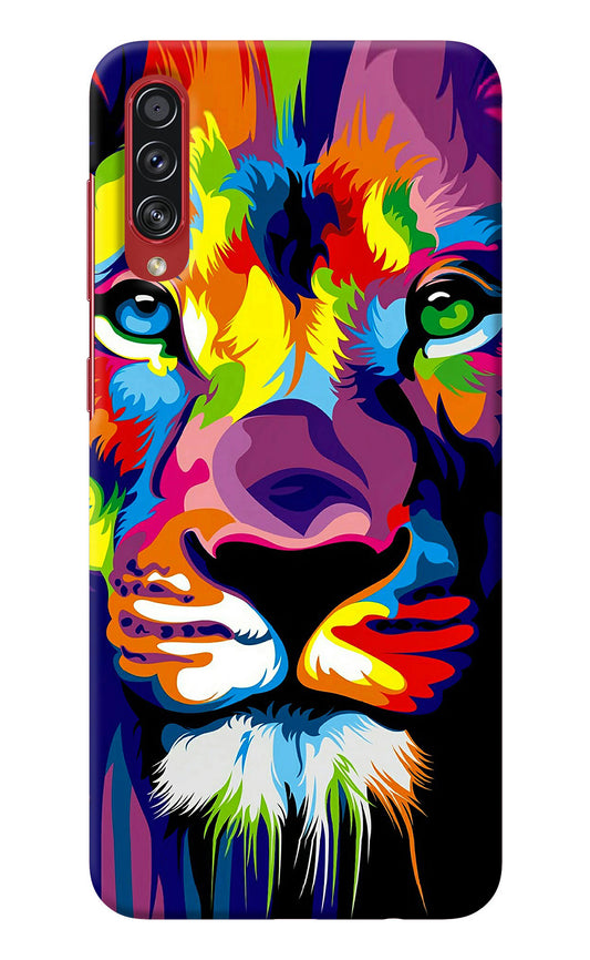 Lion Samsung A70s Back Cover