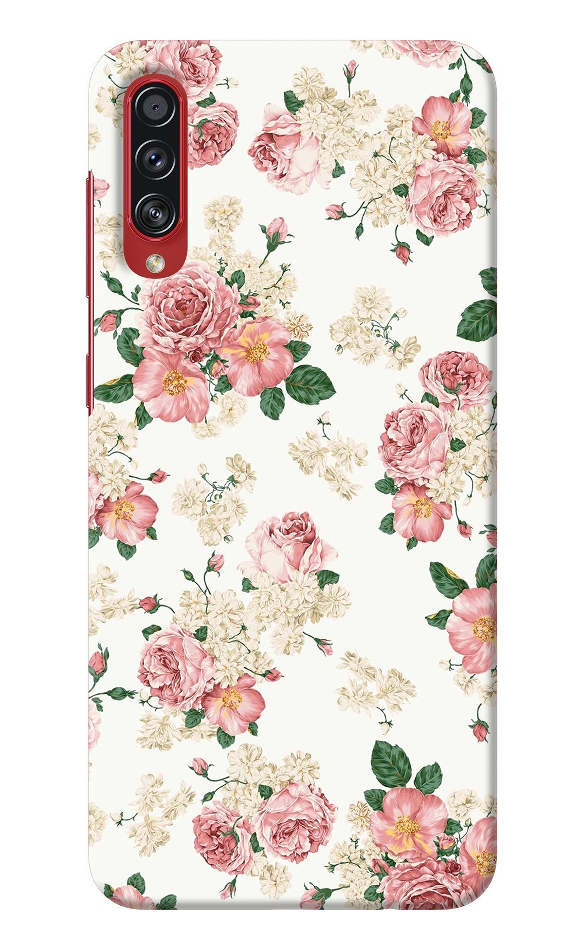 Flowers Samsung A70s Back Cover