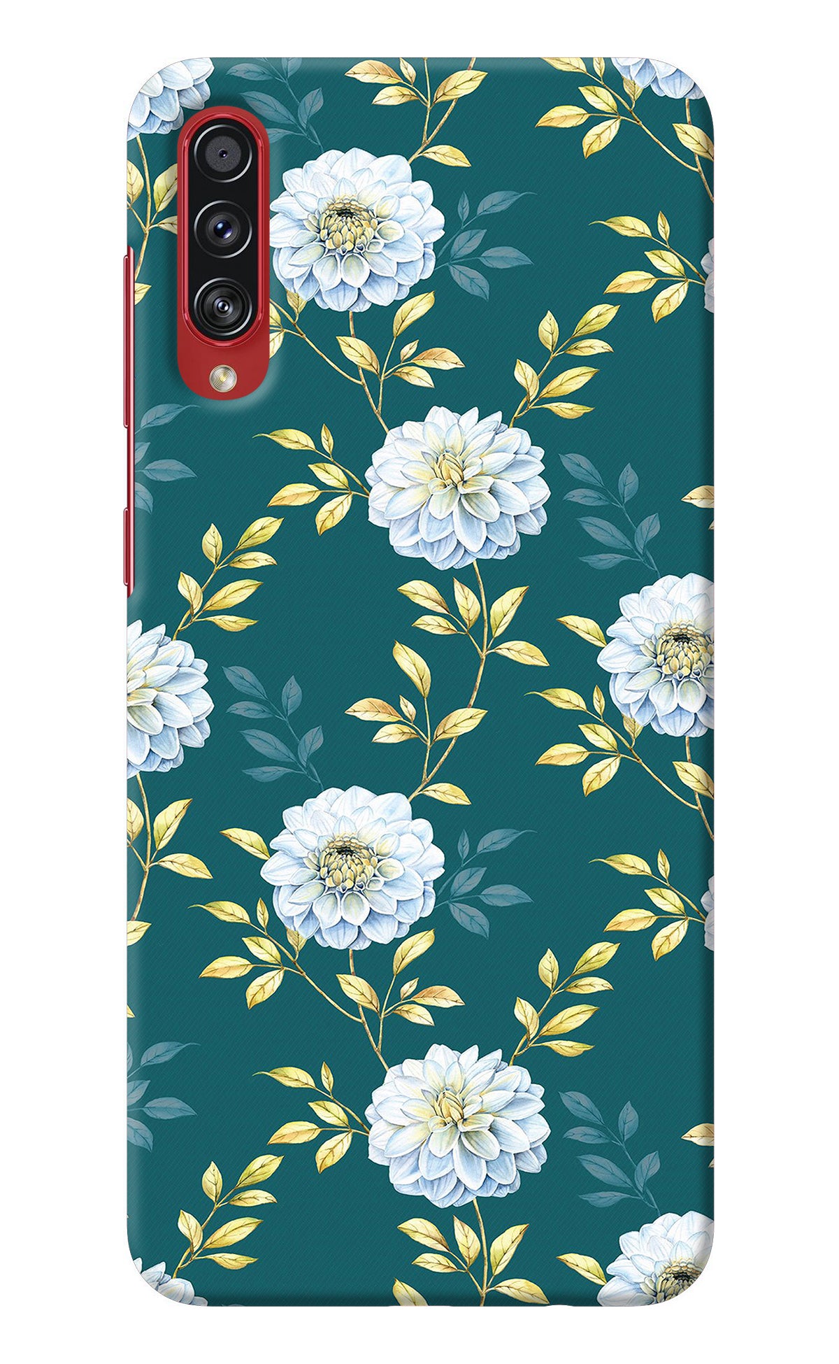 Flowers Samsung A70s Back Cover