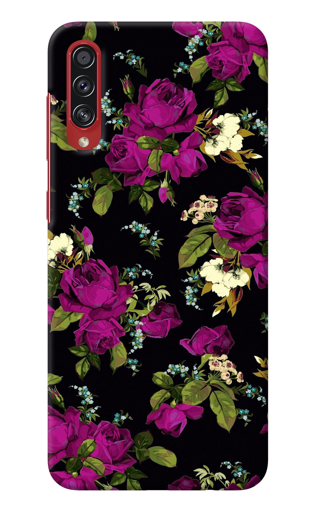 Flowers Samsung A70s Back Cover