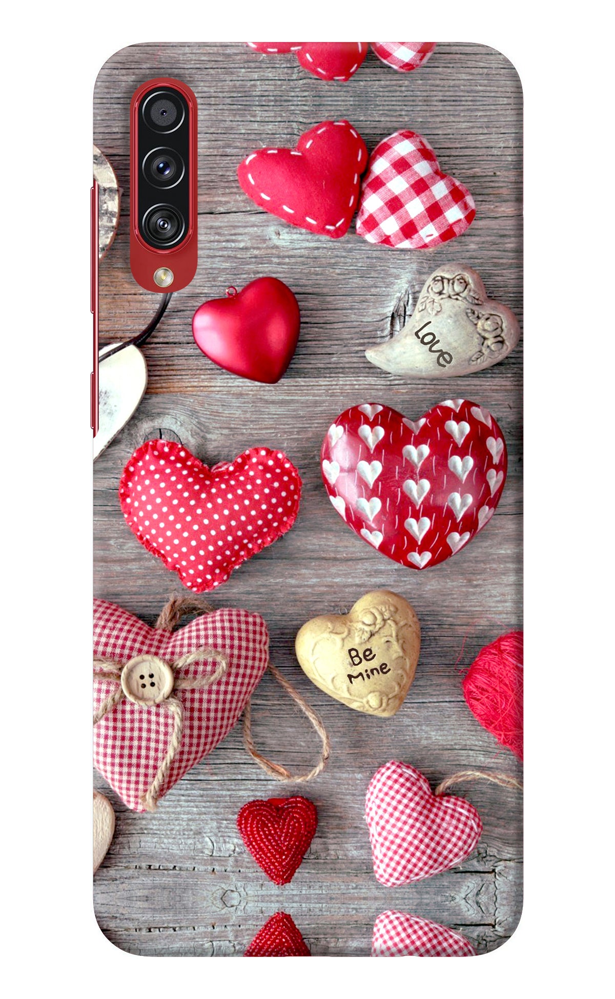 Love Wallpaper Samsung A70s Back Cover