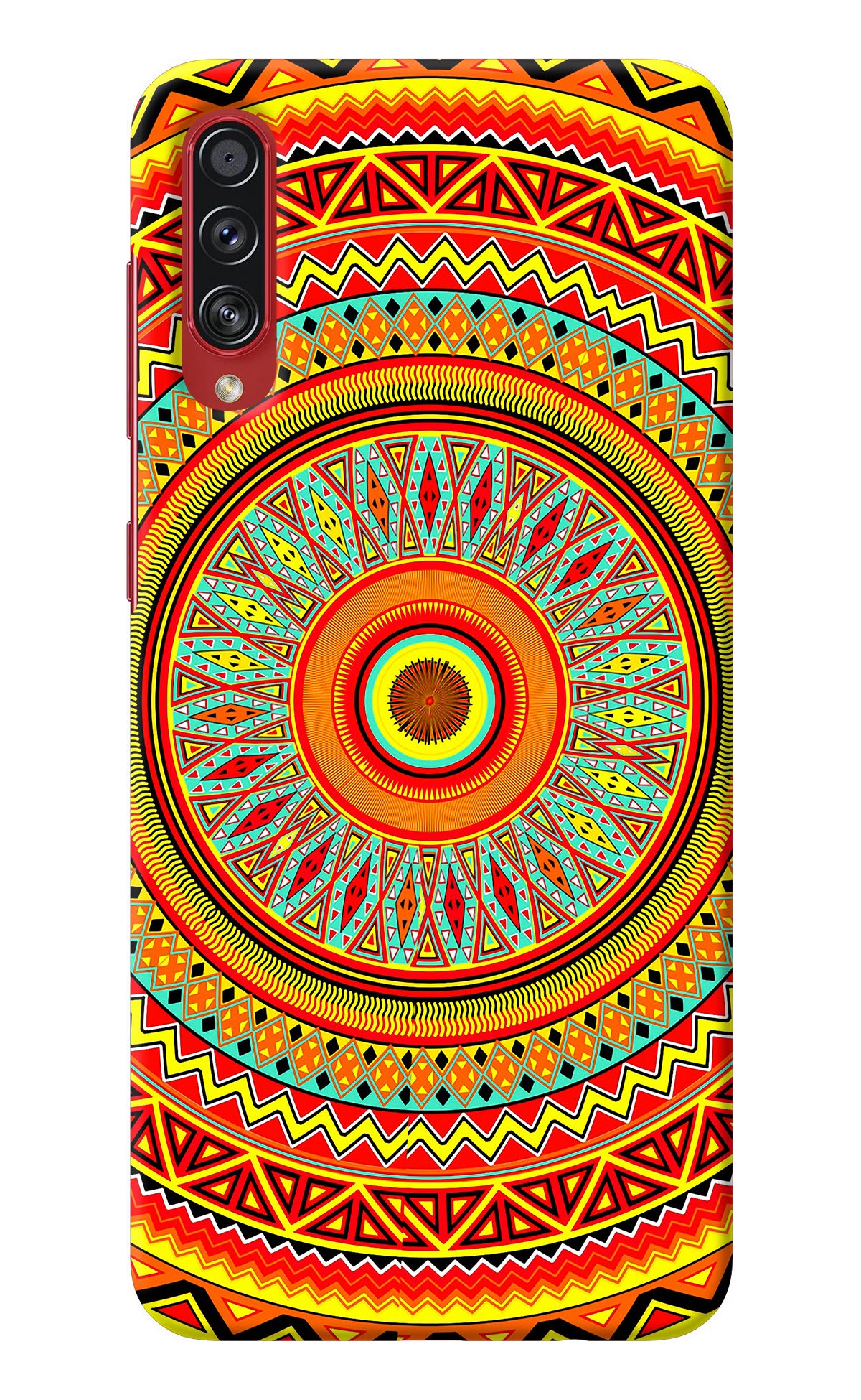 Mandala Pattern Samsung A70s Back Cover