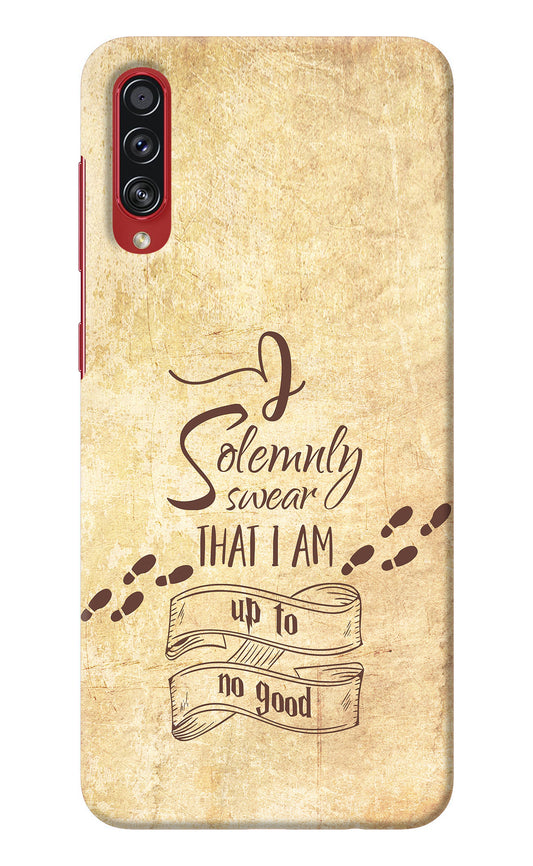 I Solemnly swear that i up to no good Samsung A70s Back Cover