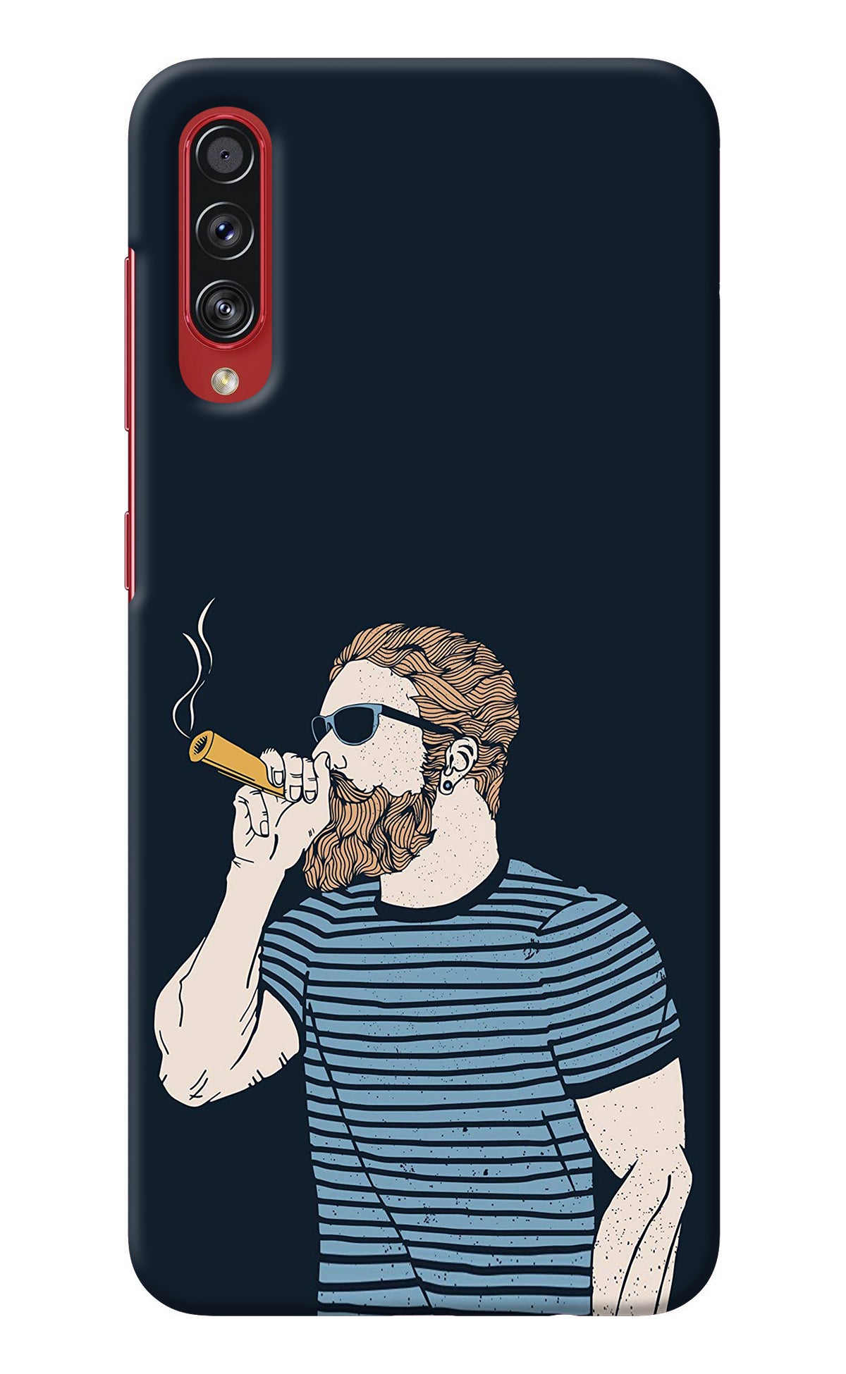 Smoking Samsung A70s Back Cover