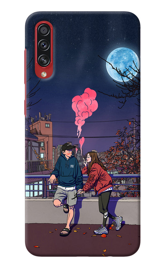 Chilling Couple Samsung A70s Back Cover