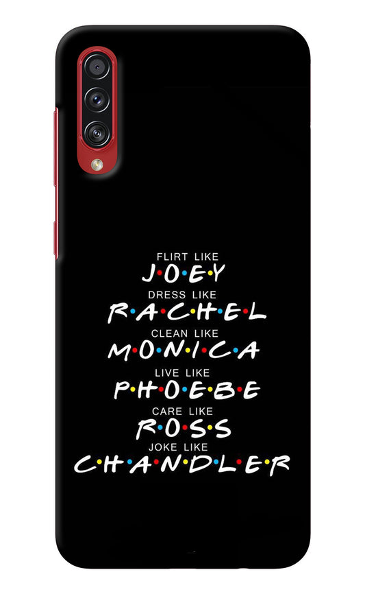FRIENDS Character Samsung A70s Back Cover