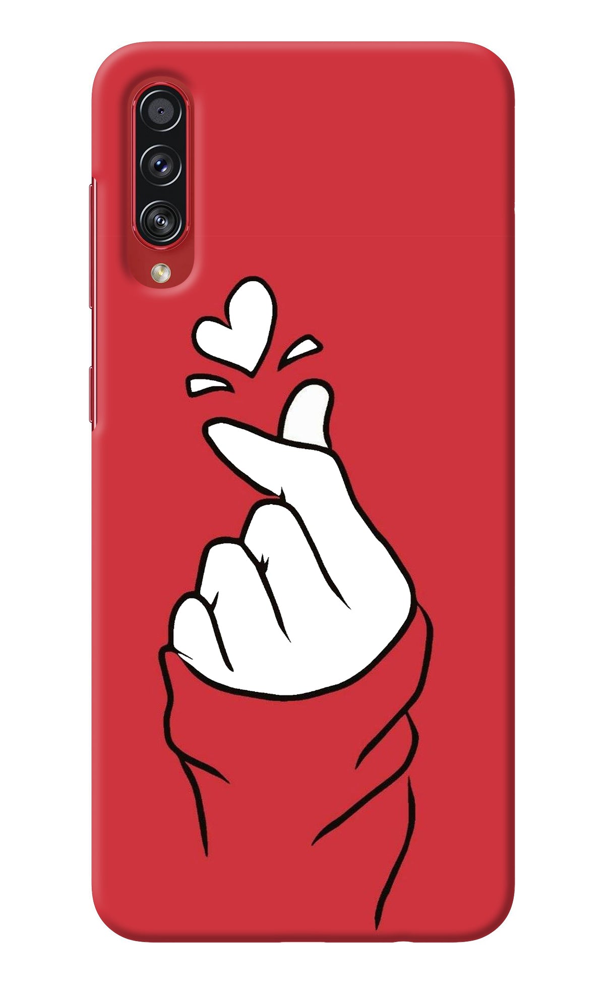 Korean Love Sign Samsung A70s Back Cover