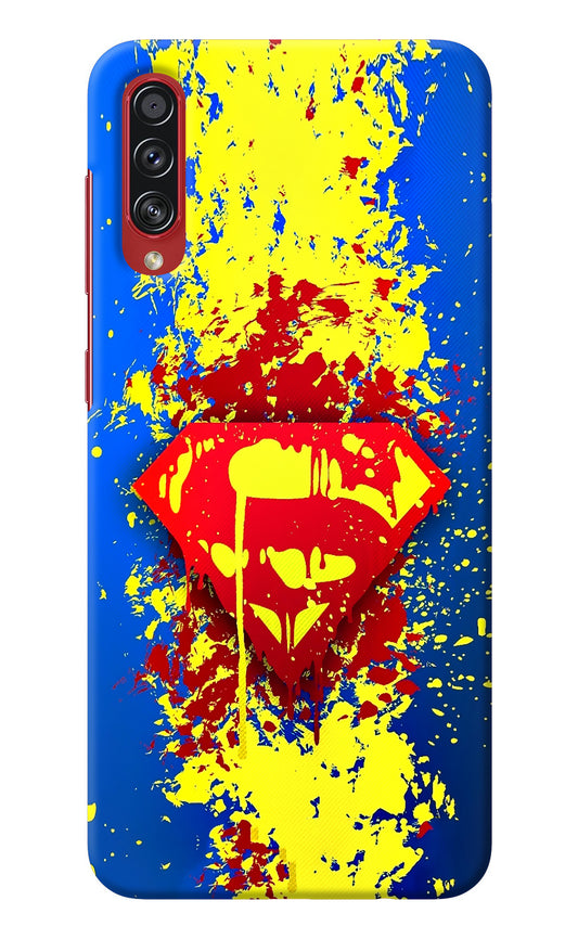 Superman logo Samsung A70s Back Cover