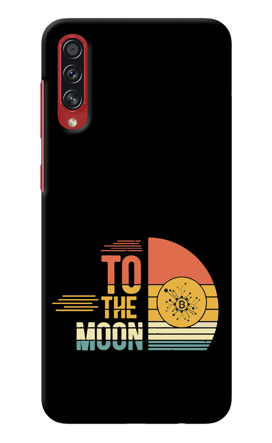 To the Moon Samsung A70s Back Cover