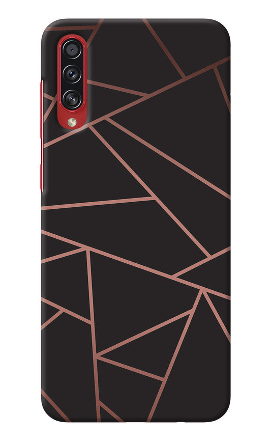 Geometric Pattern Samsung A70s Back Cover
