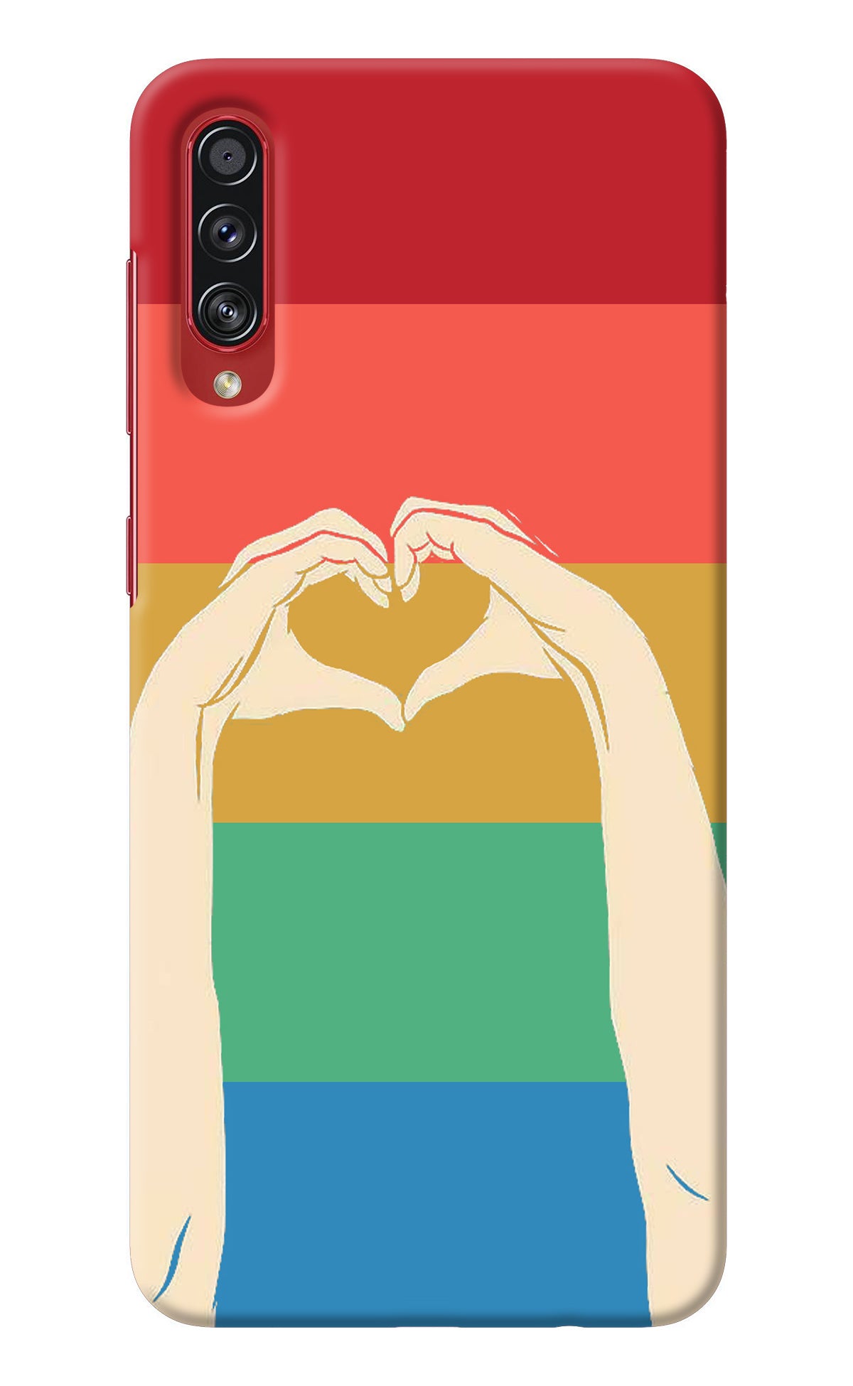 Vintage Love Samsung A70s Back Cover