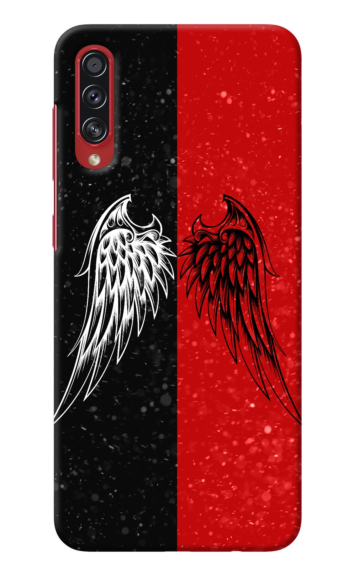 Wings Samsung A70s Back Cover