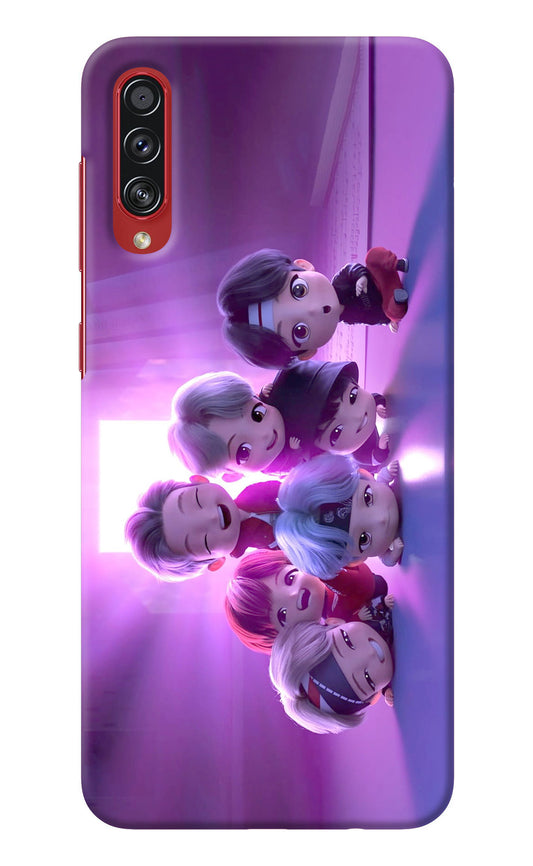 BTS Chibi Samsung A70s Back Cover