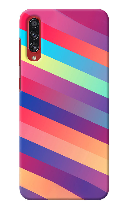 Stripes color Samsung A70s Back Cover