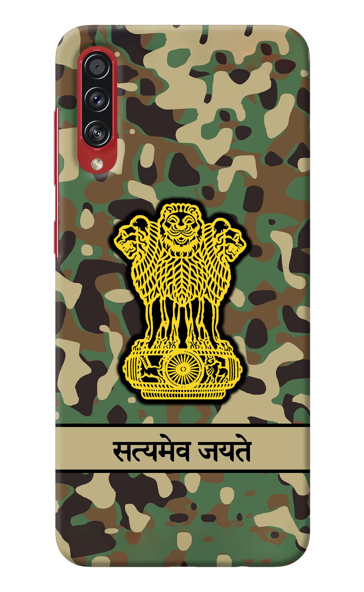 Satyamev Jayate Army Samsung A70s Back Cover