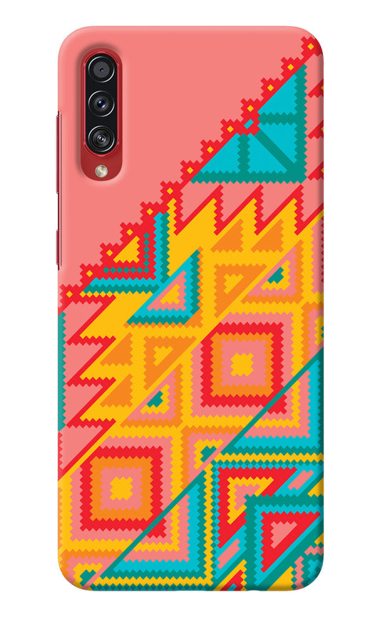 Aztec Tribal Samsung A70s Back Cover