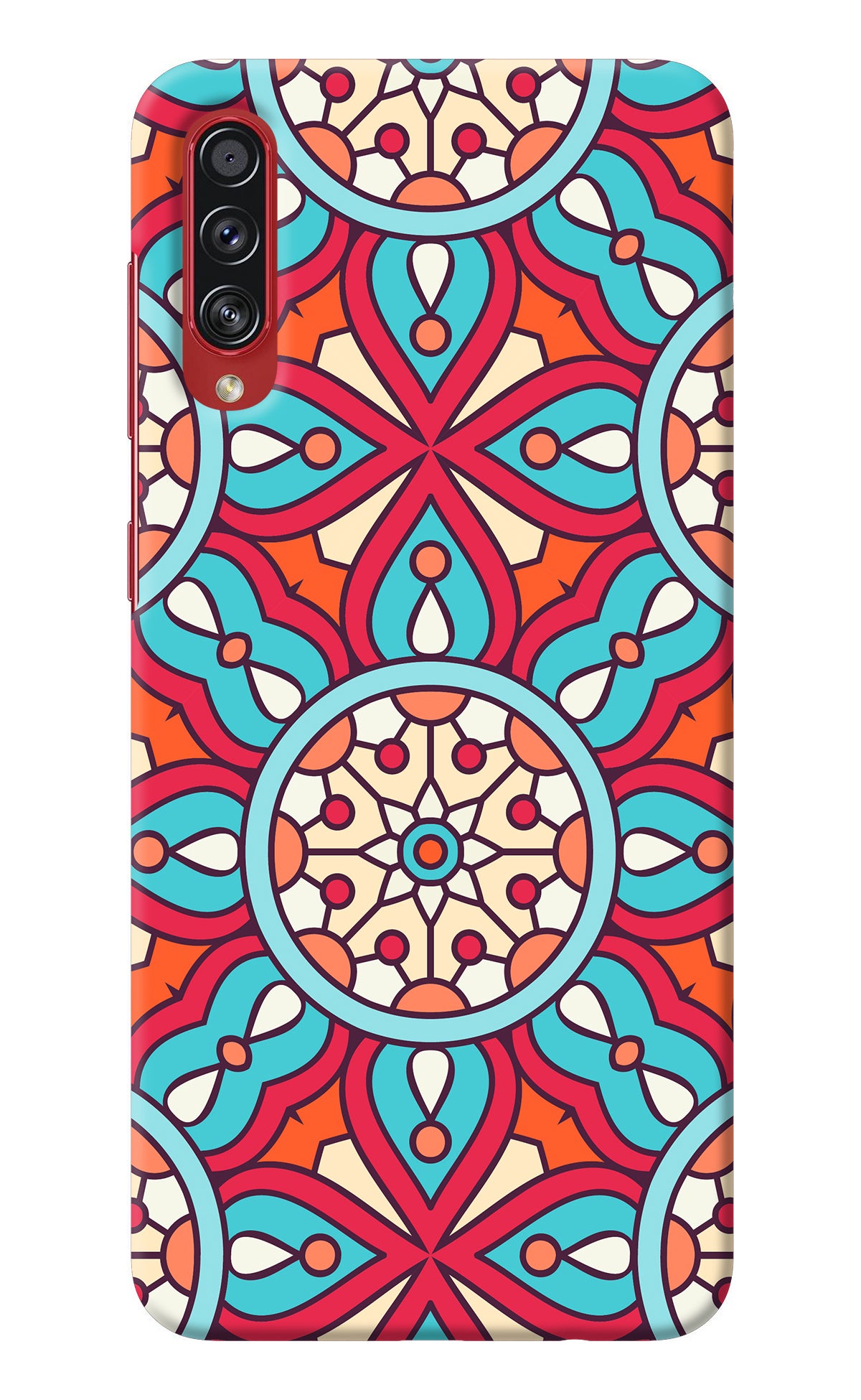 Mandala Geometric Samsung A70s Back Cover