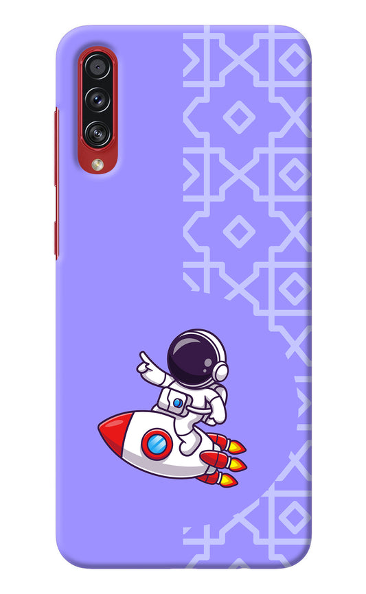 Cute Astronaut Samsung A70s Back Cover