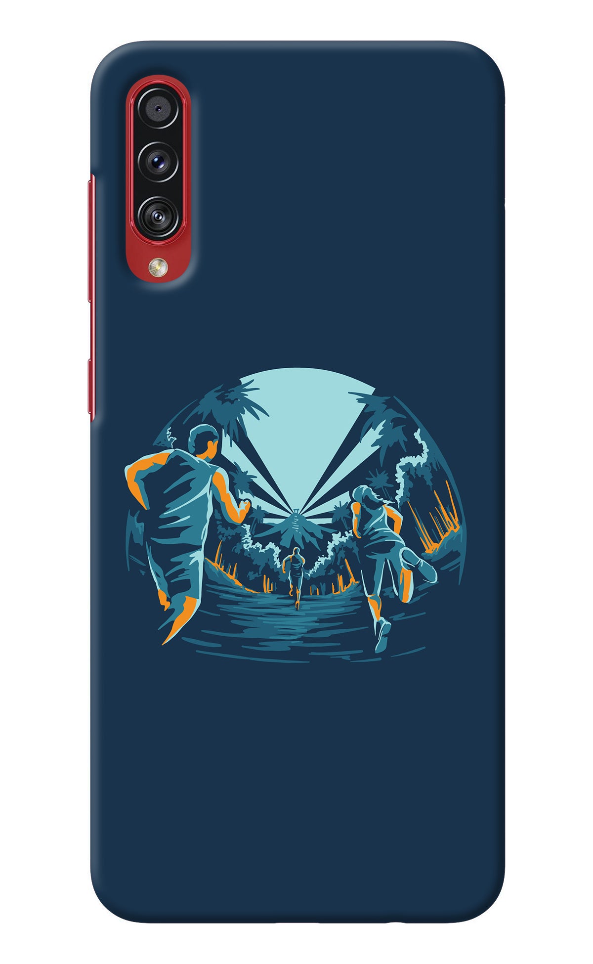 Team Run Samsung A70s Back Cover