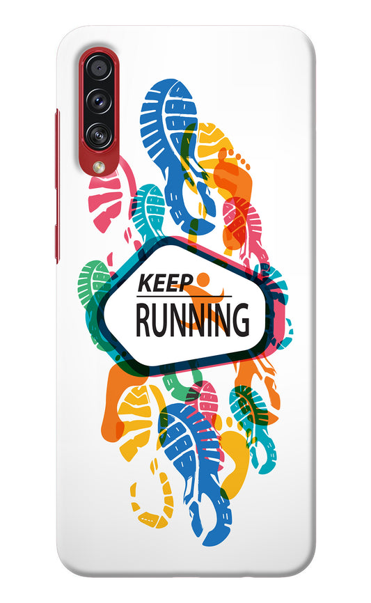 Keep Running Samsung A70s Back Cover