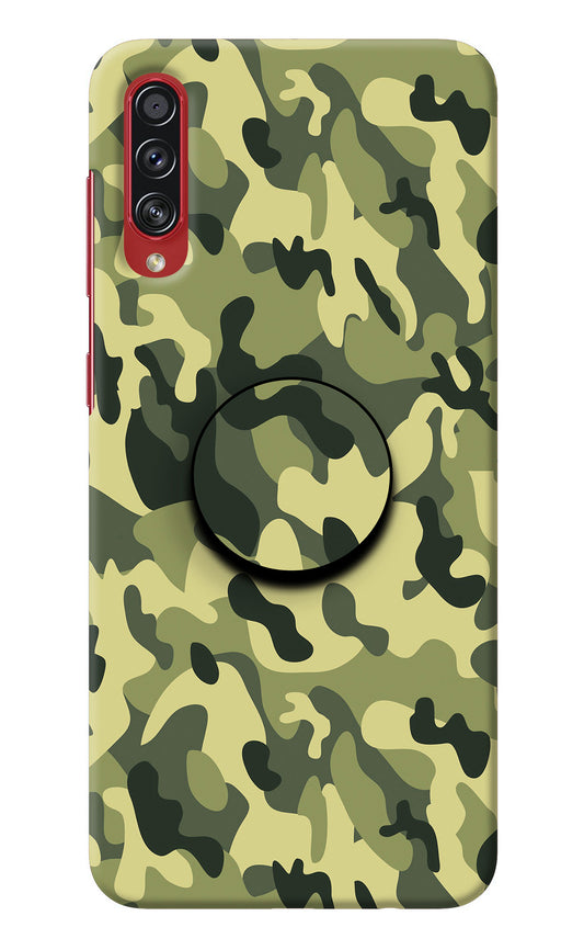 Camouflage Samsung A70s Pop Case