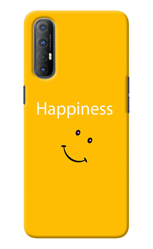 Happiness With Smiley Oppo Reno3 Pro Back Cover