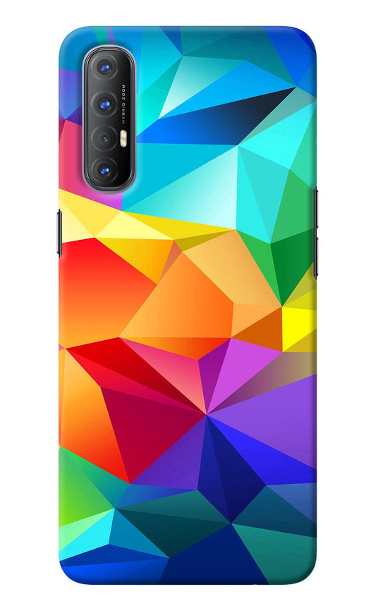 Abstract Pattern Oppo Reno3 Pro Back Cover