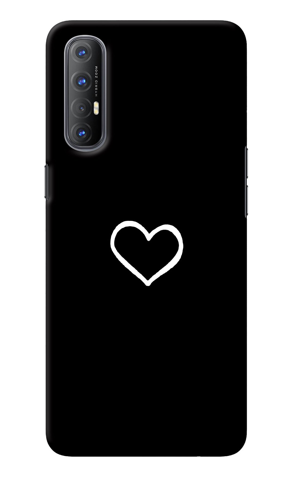 Heart Oppo Reno3 Pro Back Cover