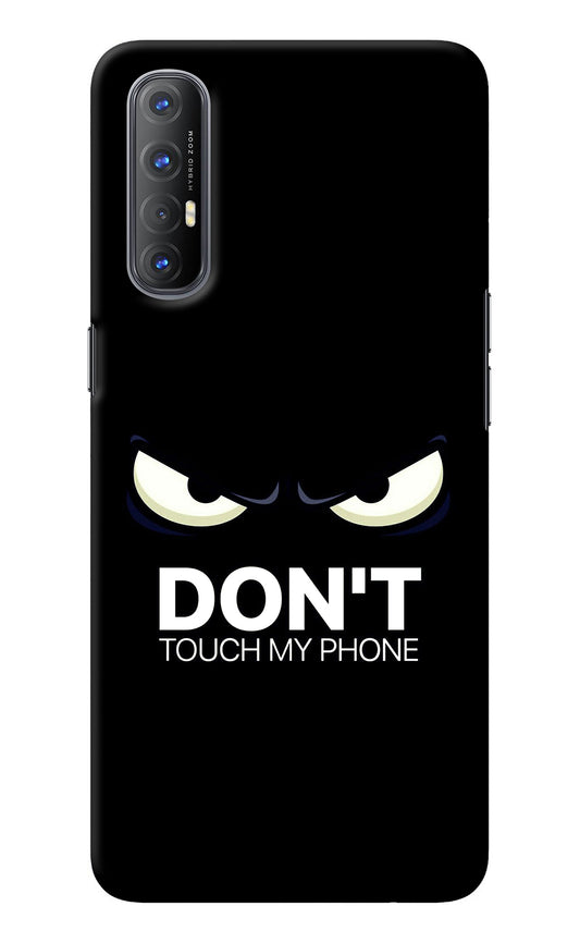 Don'T Touch My Phone Oppo Reno3 Pro Back Cover