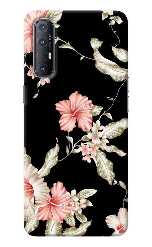 Flowers Oppo Reno3 Pro Back Cover