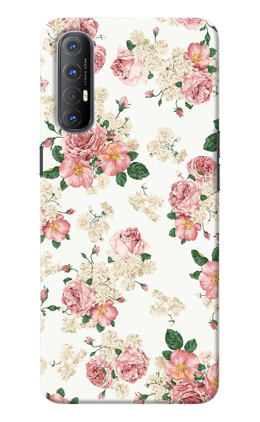 Flowers Oppo Reno3 Pro Back Cover
