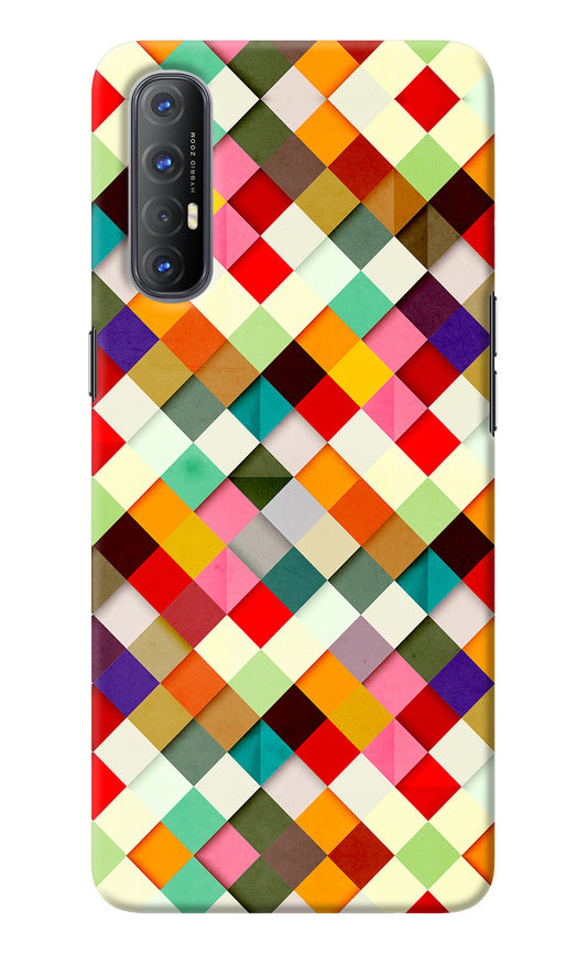 Geometric Abstract Colorful Oppo Reno3 Pro Back Cover