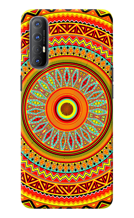 Mandala Pattern Oppo Reno3 Pro Back Cover