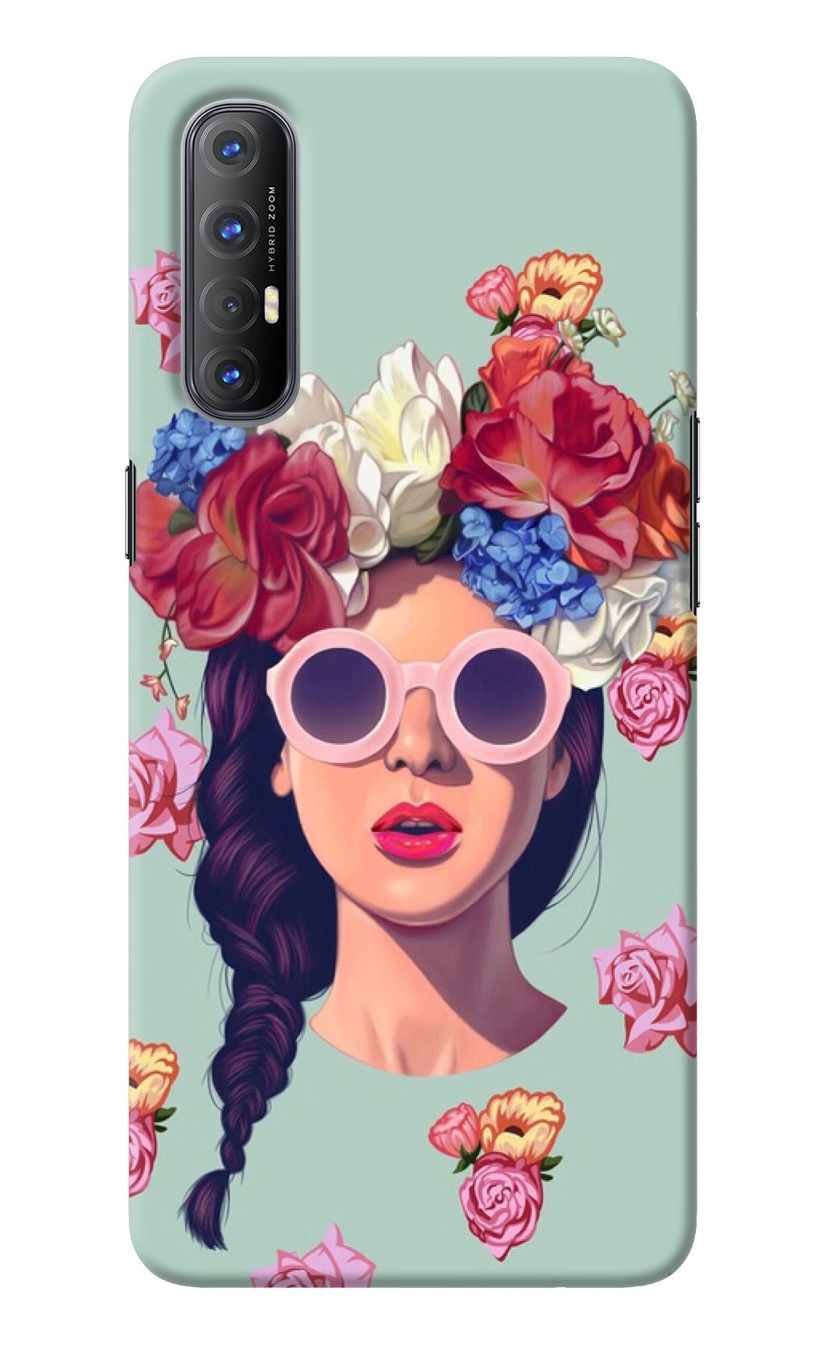 Pretty Girl Oppo Reno3 Pro Back Cover