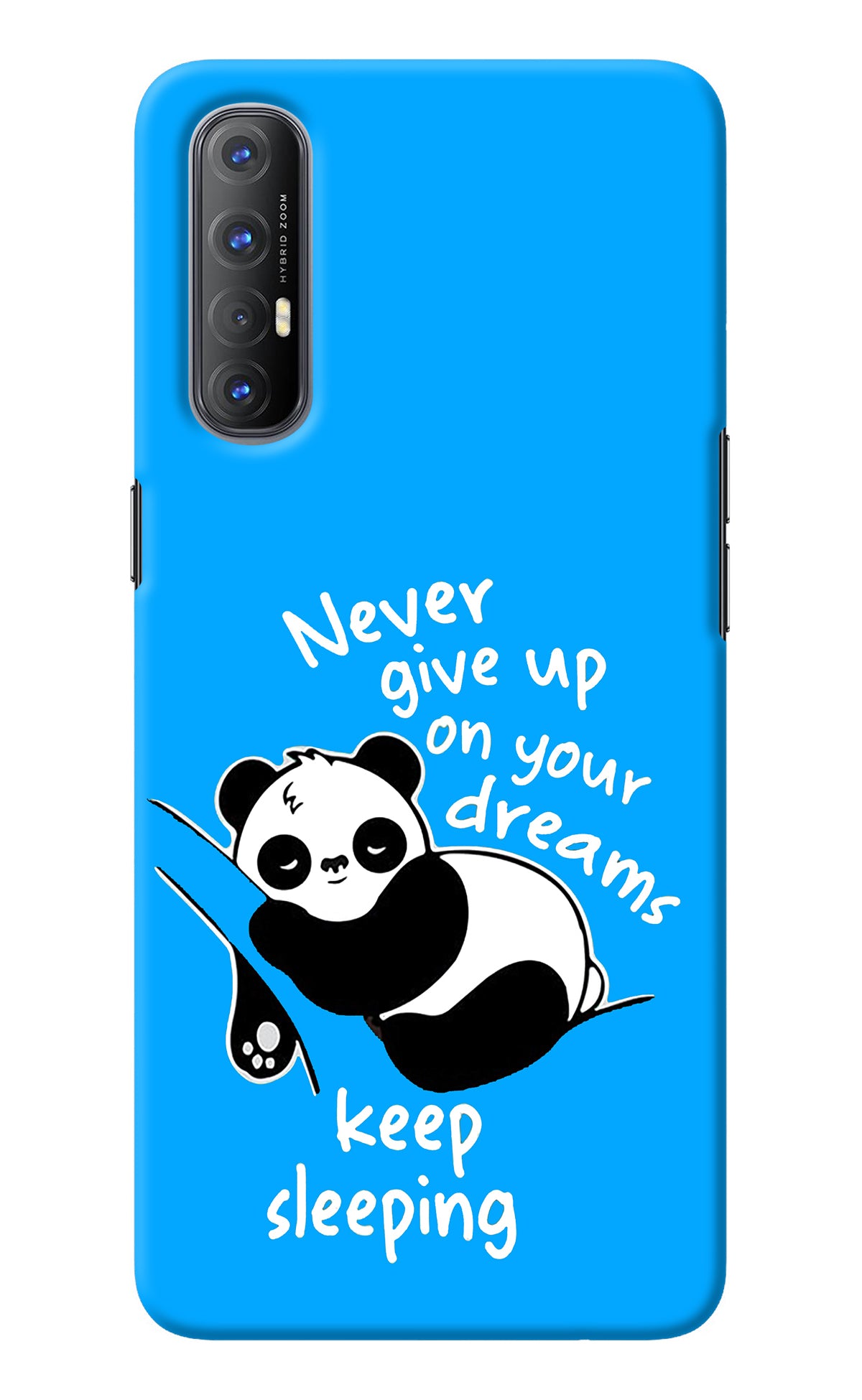 Keep Sleeping Oppo Reno3 Pro Back Cover