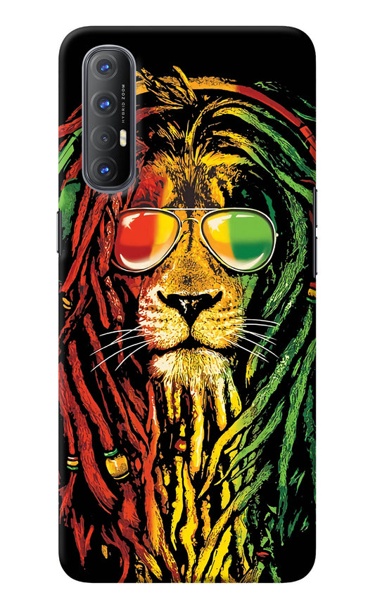 Rasta Lion Oppo Reno3 Pro Back Cover