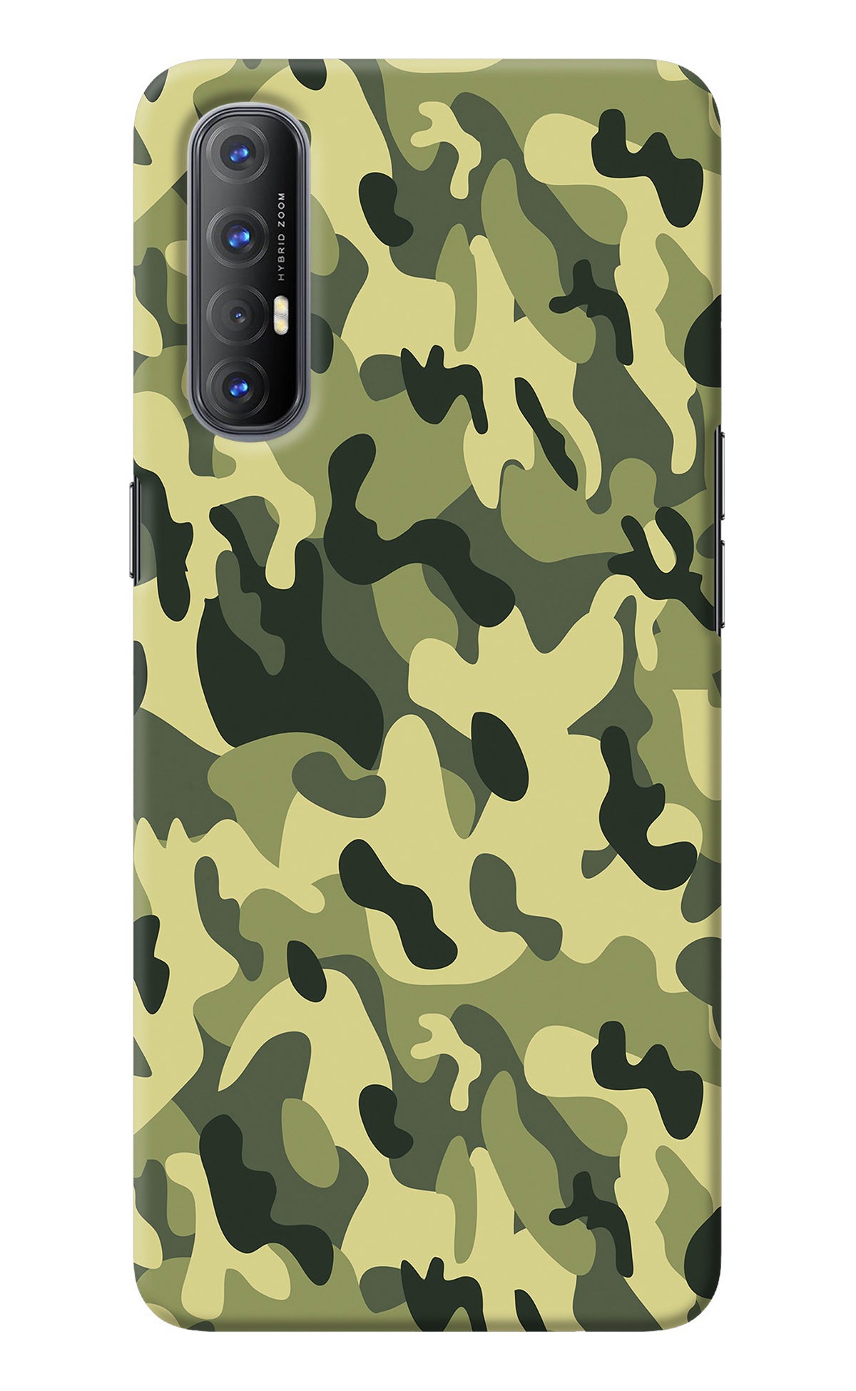 Camouflage Oppo Reno3 Pro Back Cover