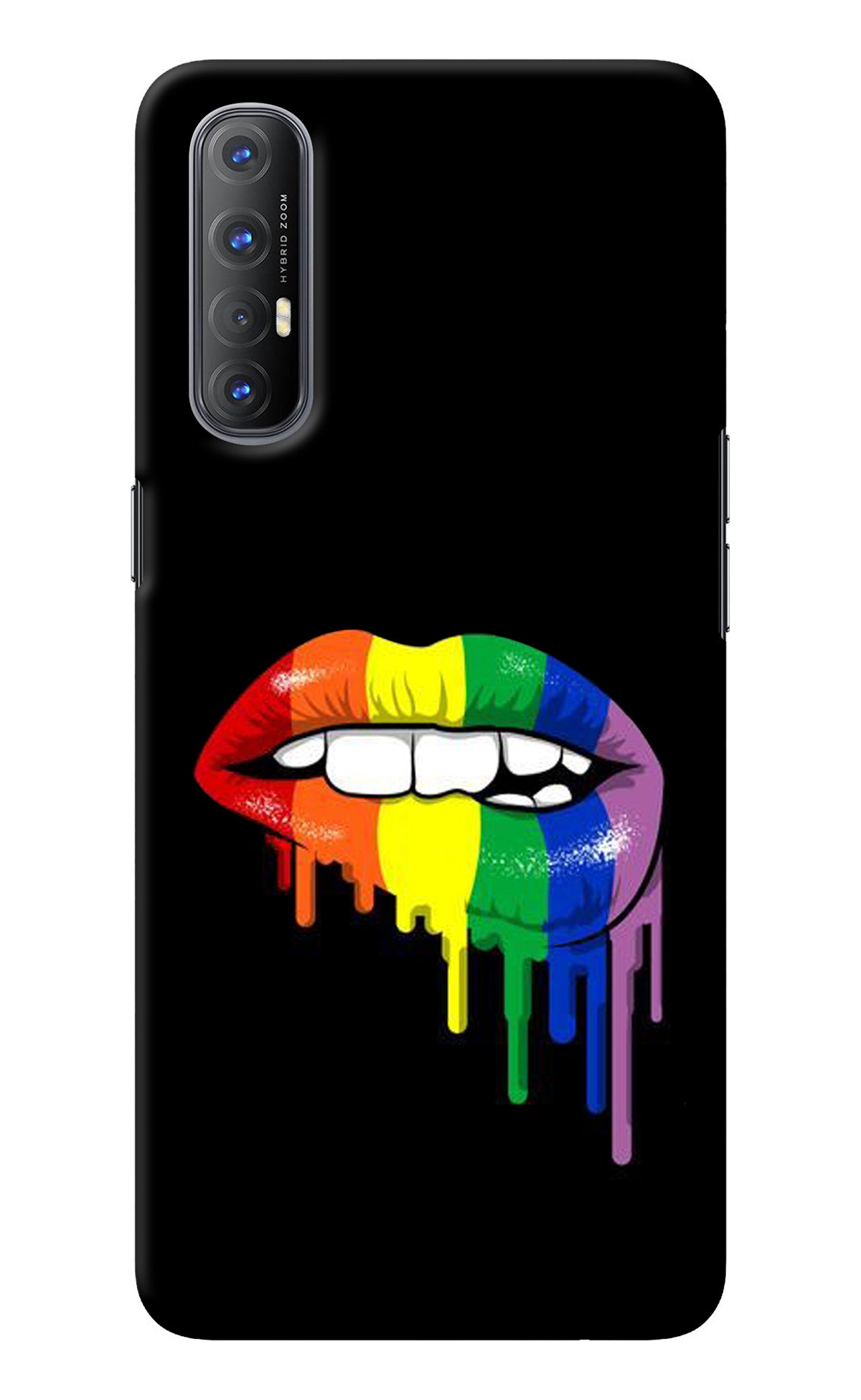 Lips Biting Oppo Reno3 Pro Back Cover