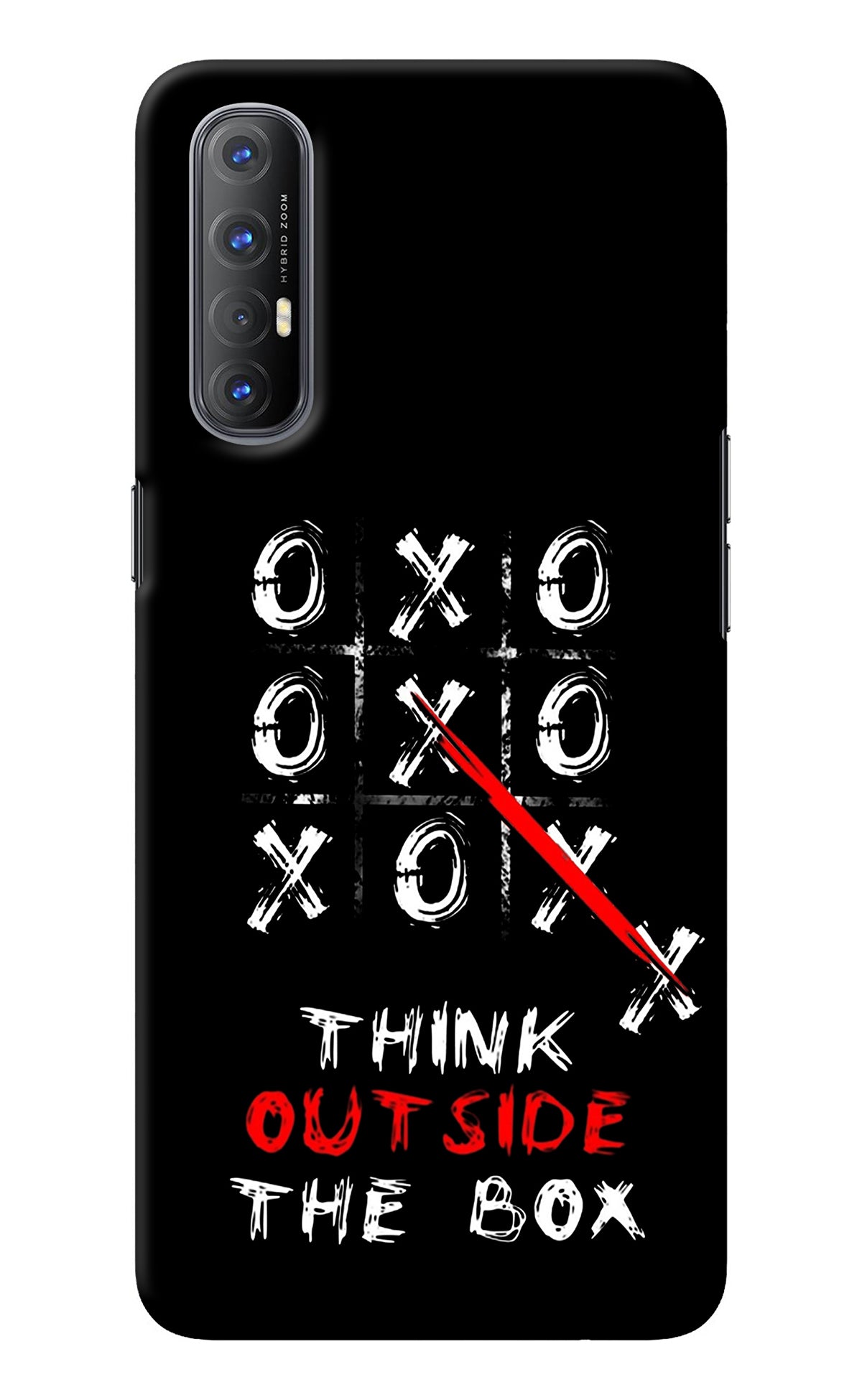 Think out of the BOX Oppo Reno3 Pro Back Cover